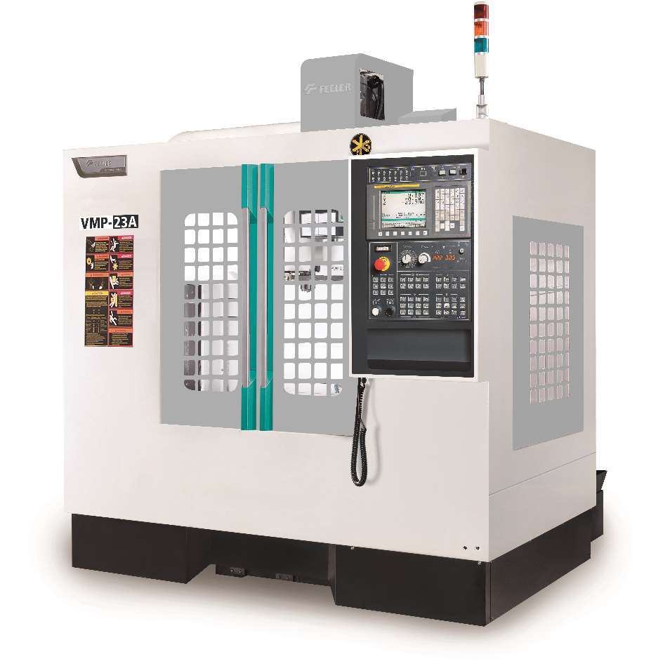 Feeler Vertical Machining Centre FV-580 with Golden Sun Rotary Table at New Polytech Engineers